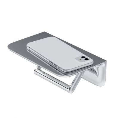 A30341500 Sensation, Держатель для туалетной бумаги с полкой, хром, шт