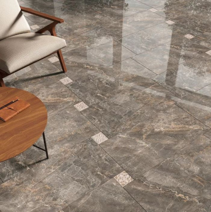 Вставка HGD\B170\SG1550L Парнас бежевый лаппатированный 9,5*9,5*8 (уп/20шт), шт