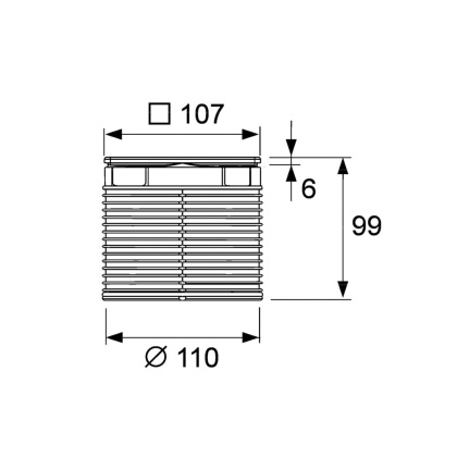 Декоративная решетка TECEdrainpoint S, 100 мм, в стальной рамке, с фиксаторами, с монтажным элементом Декоративная решетка TECEdrainpoint S, 100 мм, в стальной рамке, с фиксаторами, с монтажным элементом