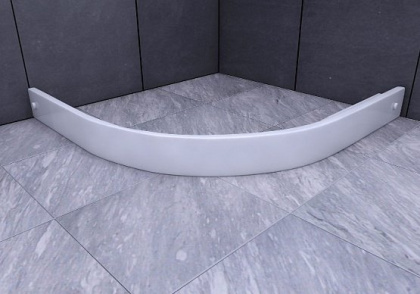 Панель для поддона 90*90 1/4 круга, радиус 50см. Панель для поддона 90*90 1/4 круга, радиус 50см.