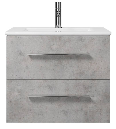 Тумба под раковину Creto Ares 60 серая Тумба под раковину Creto Ares 60 серая