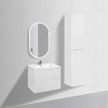 База под керамическую раковину Mia 700 подвесная, 2 выкатных ящика soft close, G.White База под керамическую раковину Mia 700 подвесная, 2 выкатных ящика soft close, G.White