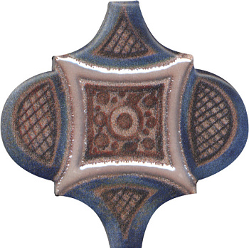 Панно Арабески Марокко 2 (из 6 частей 6,5х6,5) 10x25x0,69 Панно Арабески Марокко 2 (из 6 частей 6,5х6,5) 10x25x0,69