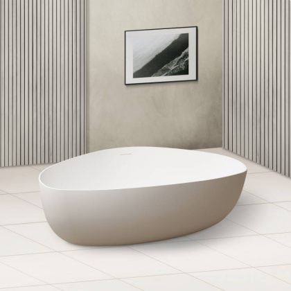 Ванна из литьевого мрамора Abber Stein 180х130 AS9608