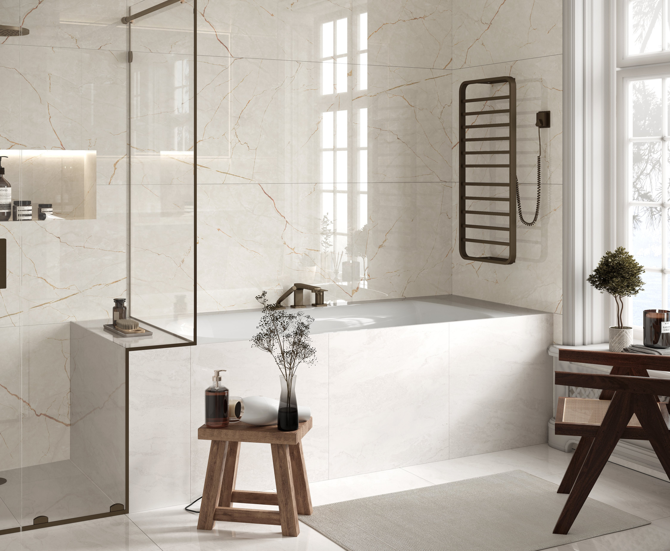 Gravity Sand Керамогранит песочный SG608922R 60х60 полированный