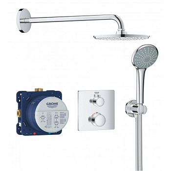 Душевой комплект Grohe Grohtherm 34734000 с внутренней частью, хром