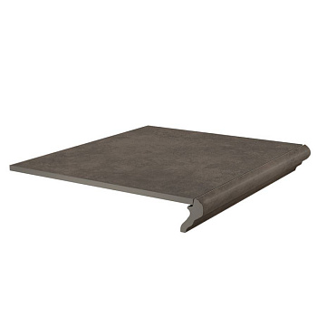 Ступень фронтальная Хадду коричневый матовый 40,2x34x0,8