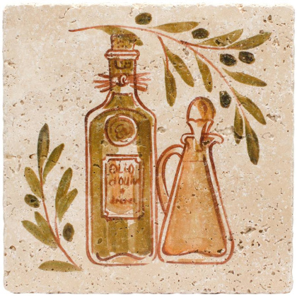 Натуральный травертин, ОЛИВКИ №1 20x20, Provance Натуральный травертин, ОЛИВКИ №1 20x20, Provance