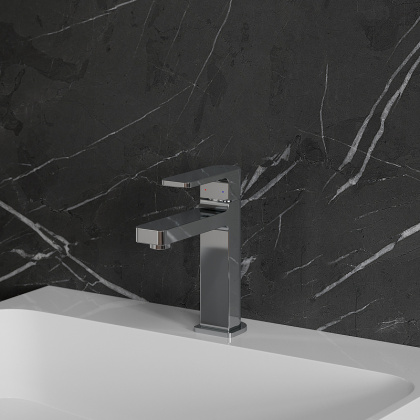 Смеситель для умывальника OMNIRES BARETTI BA7810CR (хром) Смеситель для умывальника OMNIRES BARETTI BA7810CR (хром)