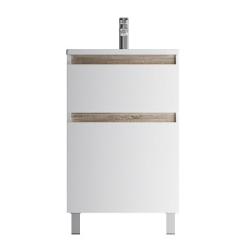 База под раковину X-Joy напольная, 1 дверца, 81х42,5х24,8 см, белая, M85AFSX0451WG