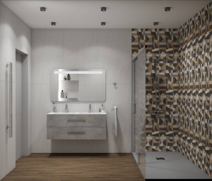 Керамогранит Treverkcharme Brown MM94 10*70