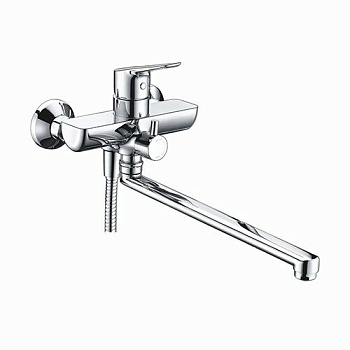 Lippe 4502L Смеситель для ванны с длинным изливом Wasserkraft Lippe 4502L Смеситель для ванны с длинным изливом Wasserkraft