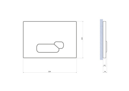 Кнопка ACTIS для LINK PRO_VECTOR_LINK_HI-TEC пластик белый Кнопка ACTIS для LINK PRO_VECTOR_LINK_HI-TEC пластик белый