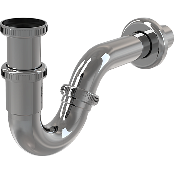 Сифон для биде DN32 металл