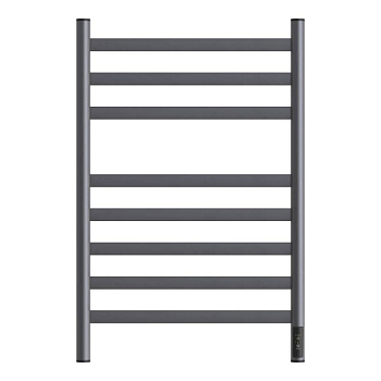Полотенцесушитель электрический Point Селена PN16858GR П8 500x800, диммер справа, графит премиум	