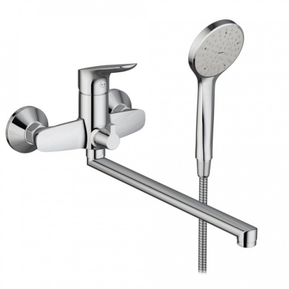 779500000 Origin Bit, Смеситель Для ванны/душа с универсальным изливом 350 мм, ручным душем, шт 779500000 Origin Bit, Смеситель Для ванны/душа с универсальным изливом 350 мм, ручным душем, шт