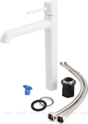 Смеситель для раковины Orange Karl M05-121w белый