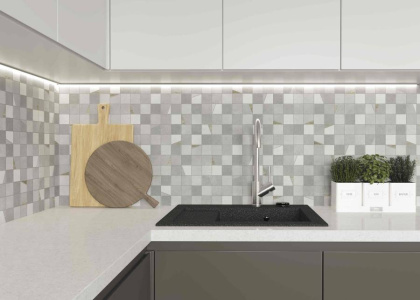 Плитка Misty grey 25х40