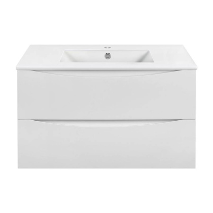 База под керамическую раковину Mia 900 подвесная, 2 выкатных ящика soft close, G.White База под керамическую раковину Mia 900 подвесная, 2 выкатных ящика soft close, G.White