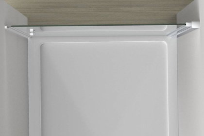 Душевая дверь Alpha VDP-3AL700CLB, черный, стекло прозрачное Душевая дверь Alpha VDP-3AL700CLB, черный, стекло прозрачное