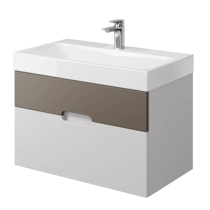 Тумба под раковину Creto Malibu Capuchino Soft 80 Тумба под раковину Creto Malibu Capuchino Soft 80