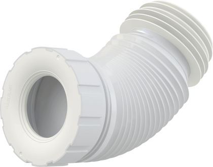 Гибкая подводка для выпуска унитаза