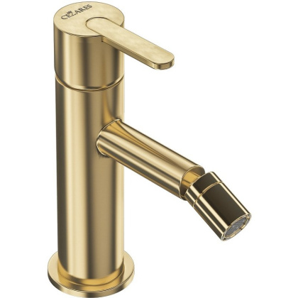 LEAF-BSM-SR Смеситель для биде однорычажный, с донным клапаном, исполнение Sunrise