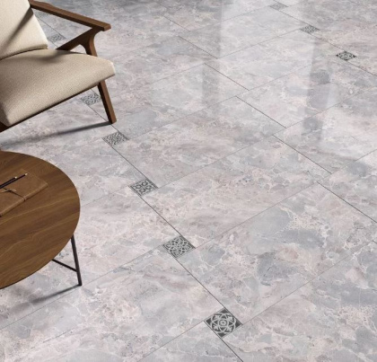 Керамогранит SG809400R Парнас серый светлый обрезной натуральный 40*80*11 (4шт/1,28м2), м2