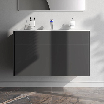 База под раковину подвесная, 60х100,8х49,2 см, серая, M50AFHX1003GM