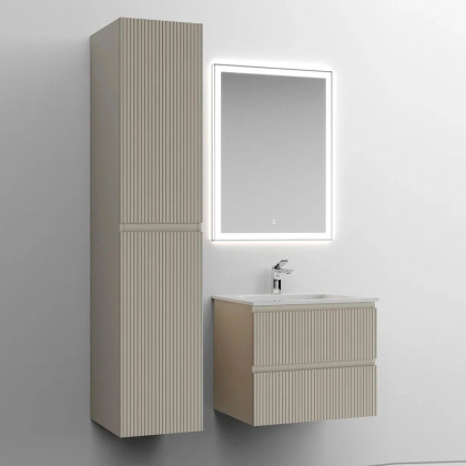 Тумба подвесная SANCOS Snob T 590х445х500, c двумя ящиками оснащенными доводчиками, Beige Soft , арт.SNT60CE Тумба подвесная SANCOS Snob T 590х445х500, c двумя ящиками оснащенными доводчиками, Beige Soft , арт.SNT60CE