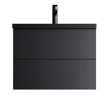 M90FHX07522BM GEM, База под раковину, подвесная, 75 см, 2 ящика push-to-open, цвет: Черный матовый M90FHX07522BM GEM, База под раковину, подвесная, 75 см, 2 ящика push-to-open, цвет: Черный матовый