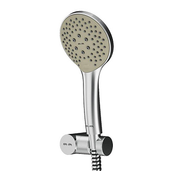 F0119000 Gem душевой набор, шланг 1750 мм,держатель ручного душа, ручной душ 110 мм, 1 функция, Хром