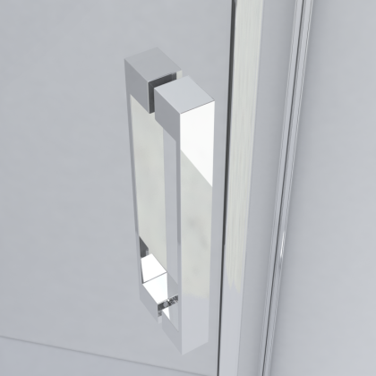 Душевой уголок Stresa VSP-1S900CLGM, 900*900, вороненая сталь, стекло прозрачное