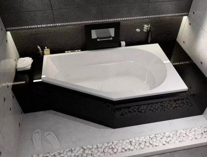 Акриловая ванна Riho Yukon, 160х90 см L