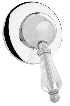 VINTAGE-DIM-02-Sw Встраиваемый однорычажный смеситель для душа,исполнение бронза,Swarovski