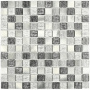Мозаика стеклянная Trend Silver (чип 4*23*23) 300*300, м2