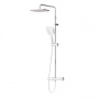 DX218092000 Option, душевая система с ТМС Для душа: верхний душ 230*230мм, ручной душ 120мм, 3 режим