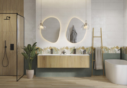 Настенная вставка Meissen Keramik New garden многоцветный 25x75 A16520 Настенная вставка Meissen Keramik New garden многоцветный 25x75 A16520