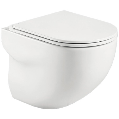 Чаша подвесного унитаза BelBagno ONDA BB066CHR