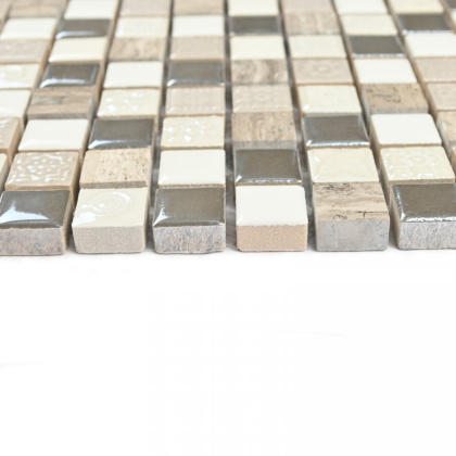 Мозайка натуральный камень Smoke 300*300 (11шт), м2