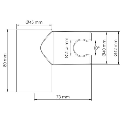 A319 Настенный держатель лейки