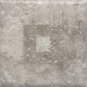 Декор Спартель 3 серый матовый 9,8x9,8x0,7