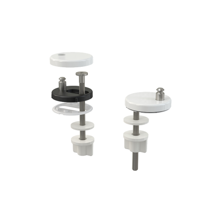 Петли с нижним монтажом, пластиковая крышка Петли с нижним монтажом, пластиковая крышка