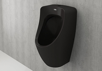 Писсуар подвесной photocell (фотоэлемент) с током -сенсорный черный матовый, 1383-004-0134, шт