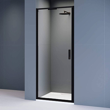 Душевая дверь 100*195 RGW SV-05-B Чёрный/Прозрачное/8 мм (Easy)