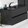 Тумба без раковины Vallessi 140*46cm АНТРАЦИТ мат 4 полки 837-140-A matt Boheme Тумба без раковины Vallessi 140*46cm АНТРАЦИТ мат 4 полки 837-140-A matt Boheme