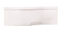 Фронтальная панель 170 см Creto Karmen П17075KAR-L белая Фронтальная панель 170 см Creto Karmen П17075KAR-L белая