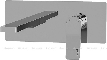 Смеситель для раковины Paffoni Tilt TI105ST (с внутренней частью) Смеситель для раковины Paffoni Tilt TI105ST (с внутренней частью)