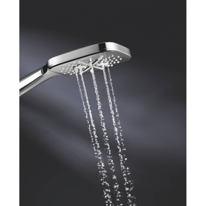 Ручной душ GROHE Rainshower SmartActive Cube 130, 3 вида струй, хром (26550000) Ручной душ GROHE Rainshower SmartActive Cube 130, 3 вида струй, хром (26550000)