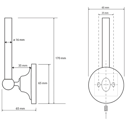 Держатель запасного рулона